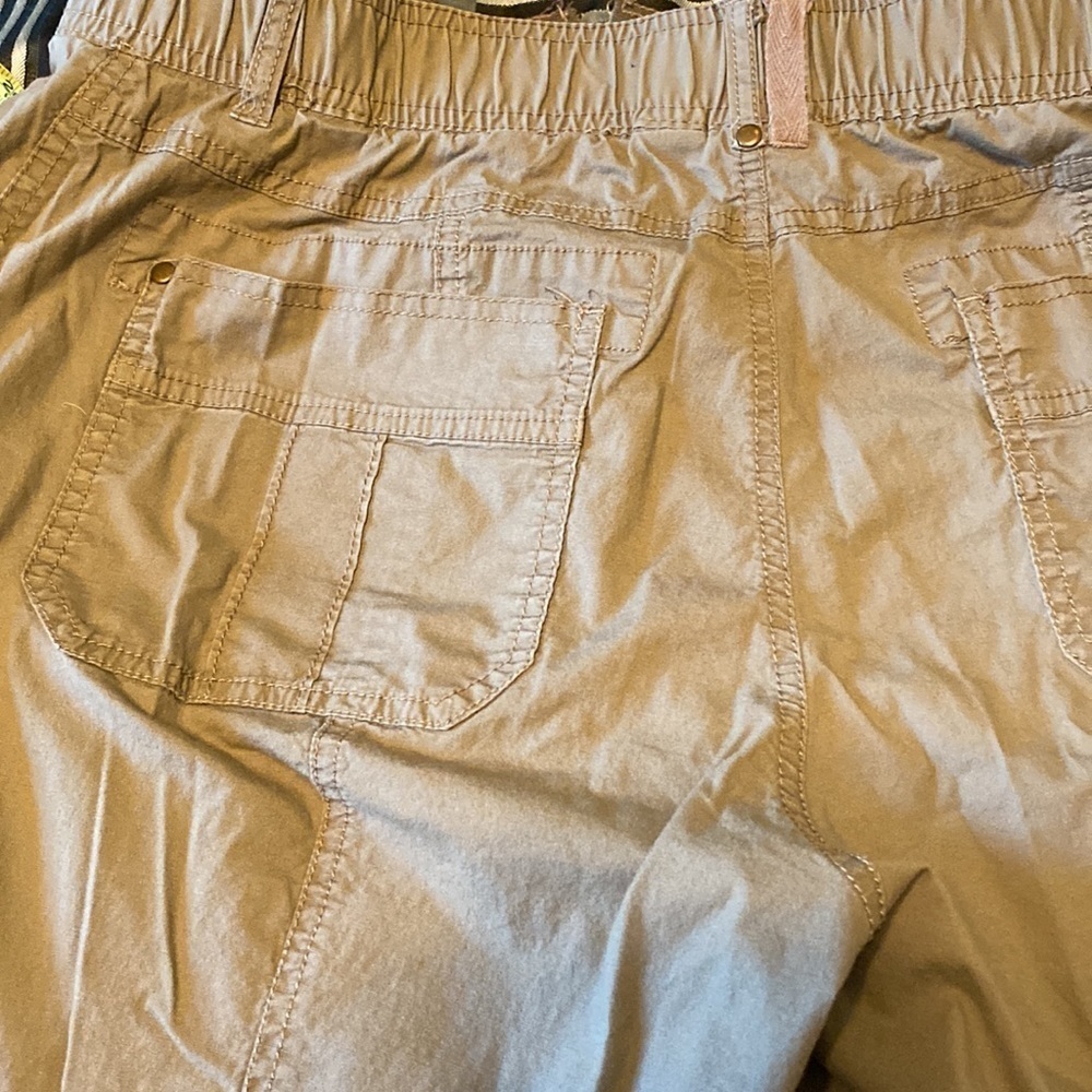 Cato stretch capris five pockets elastic waist with zip closure - Picture 4 of 9